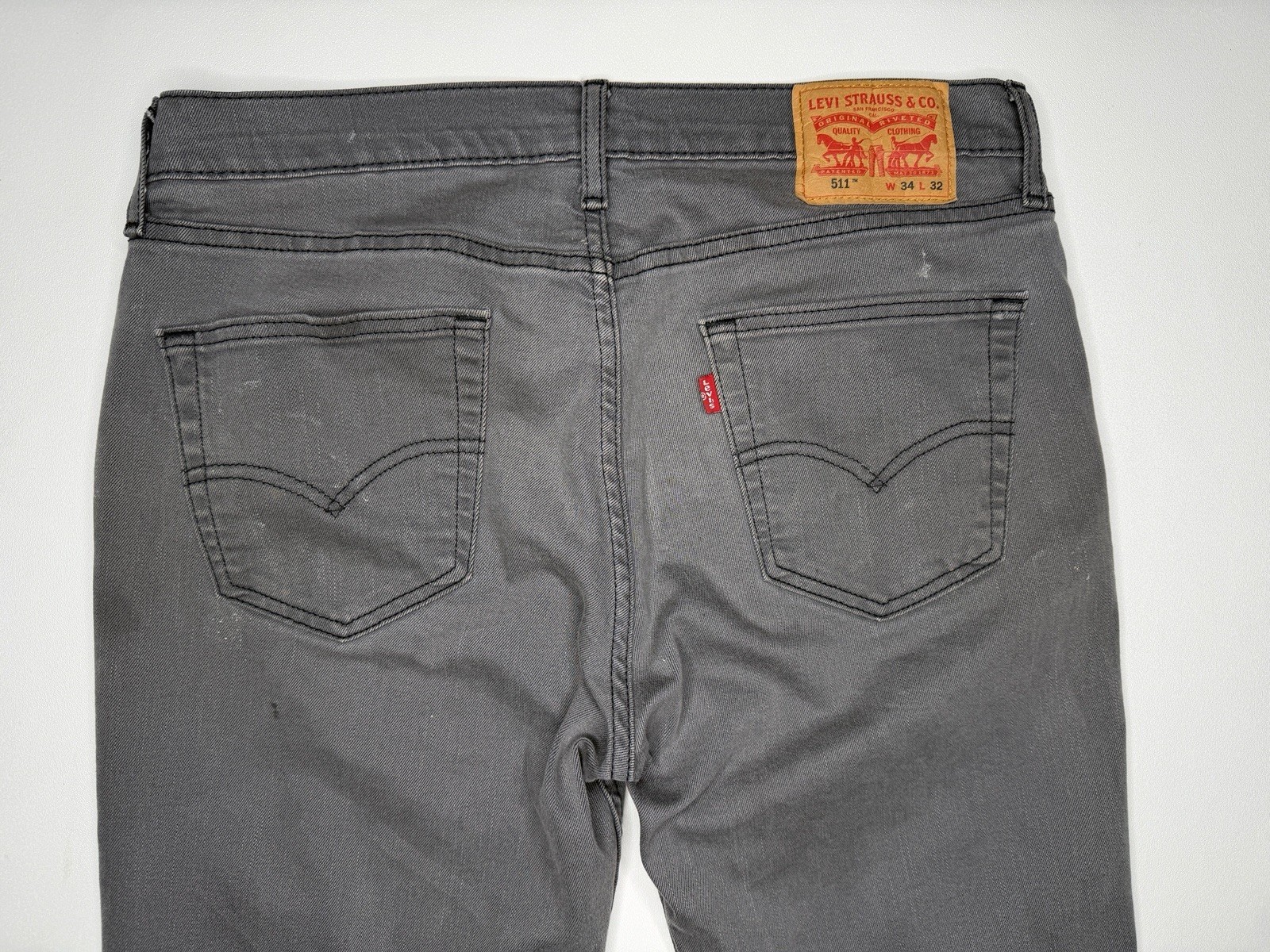 Levi’s 511 Slim Fit Denim Jeans “Gray Black 3D”D04511-2272 | 34 x 31*