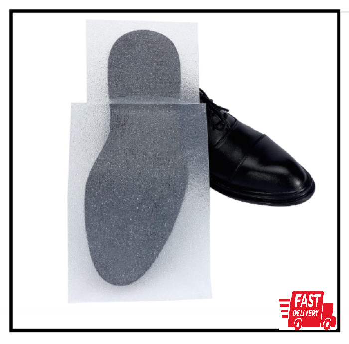 8 Pieces Clear Sole anti Slip Protector Self-Stick Pads Shoe Bottom Cover Remova