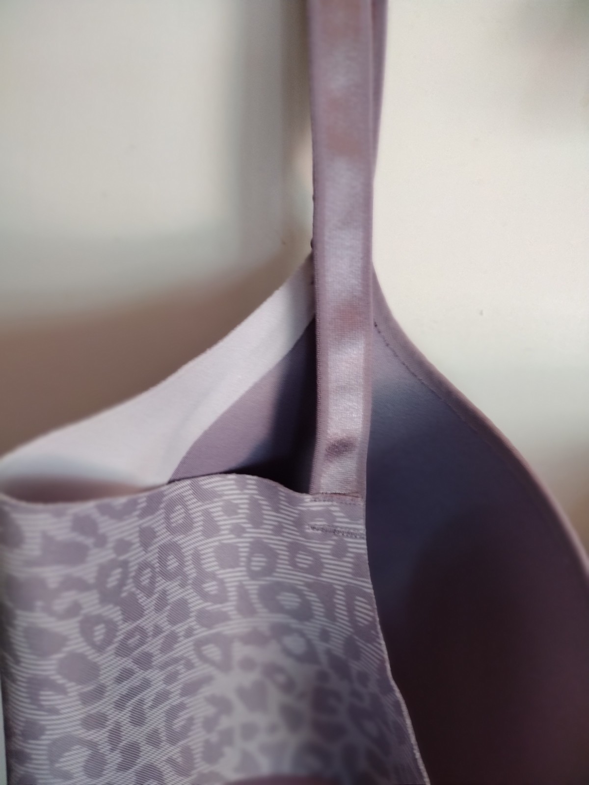 Warners Bra 36D MAUVE Full Coverage RB5781A No Side Effects Convertible Straps