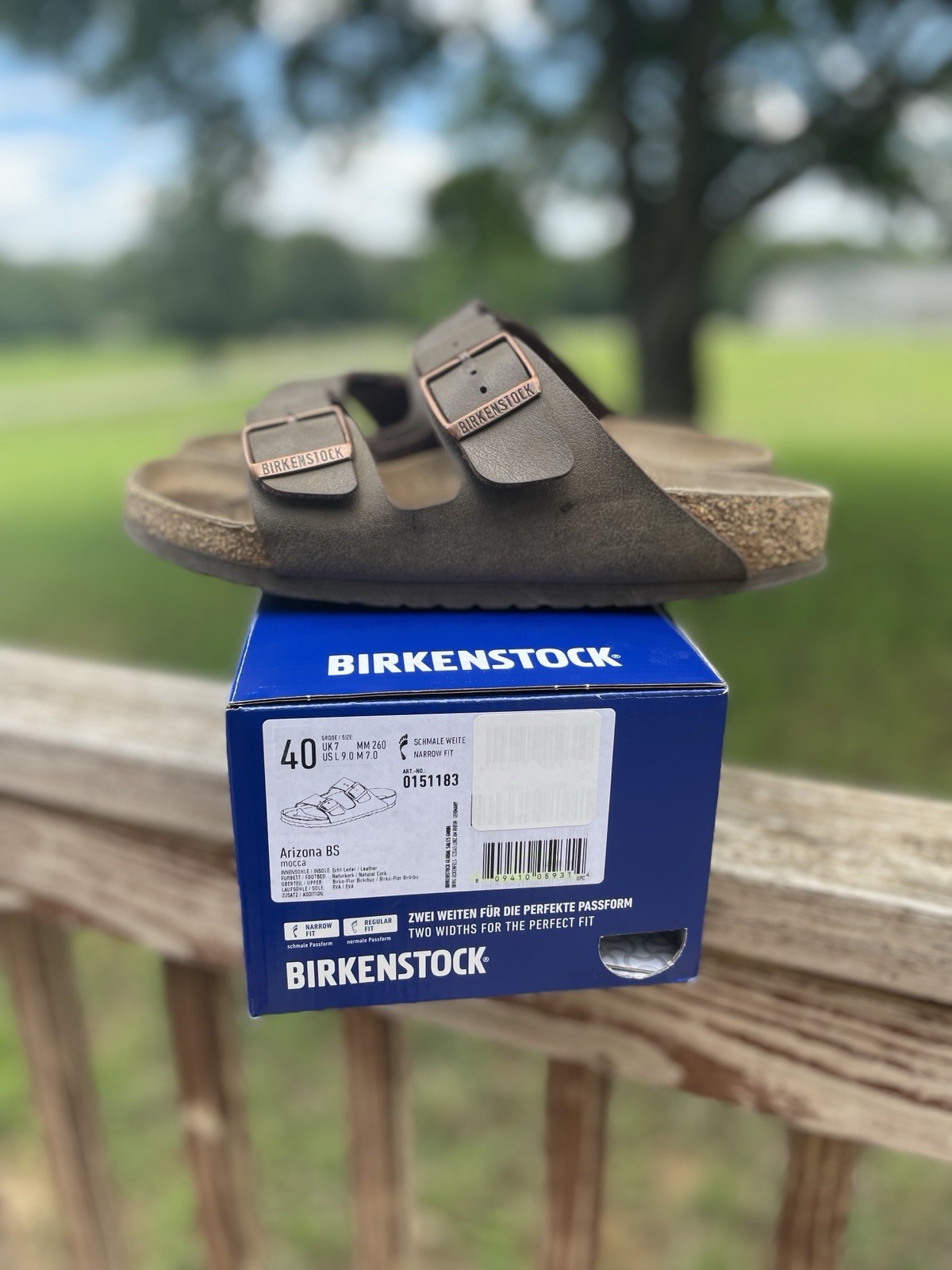 Birkenstock Arizona BS Mocca UNISEX W/9-M/7 – CLASS & COMFORT SOFT CUSHION!!!