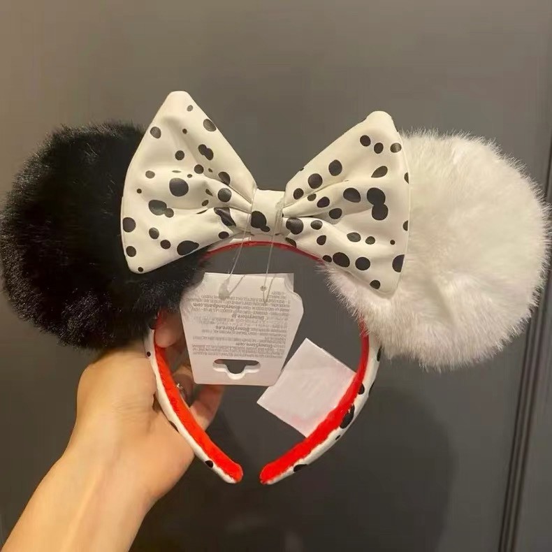 Loungefly Disney.Parks Cruella Cinderella Mickey Minnie Mouse Ears Bow Headband
