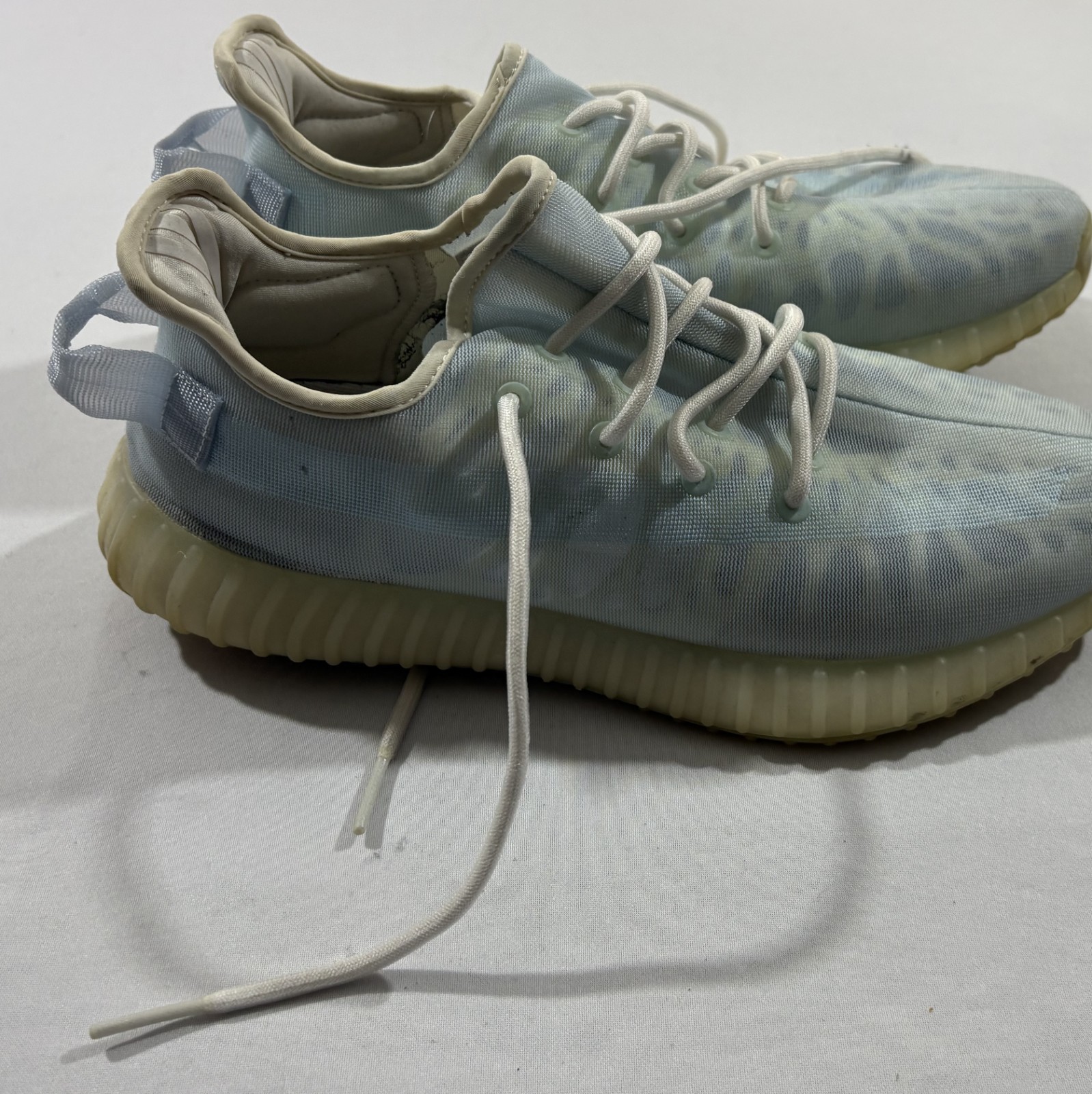 Adidas Yeezy Boost 350 V2 Mono Ice Blue White Mens Sneakers GW2869 Shoes Sz 11