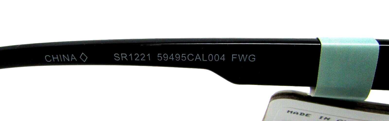 CALIBLUE Black Mirrored Sunglasses 59495CAL004 FWG 100% UV Protection
