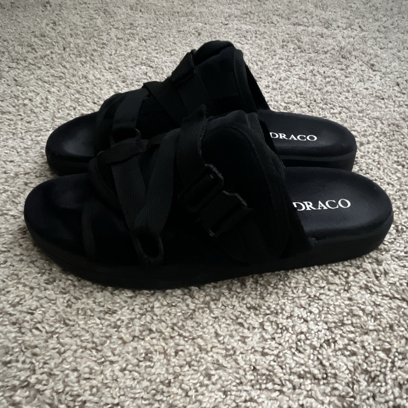 Phantom Black Draco Slides Mens Size 11