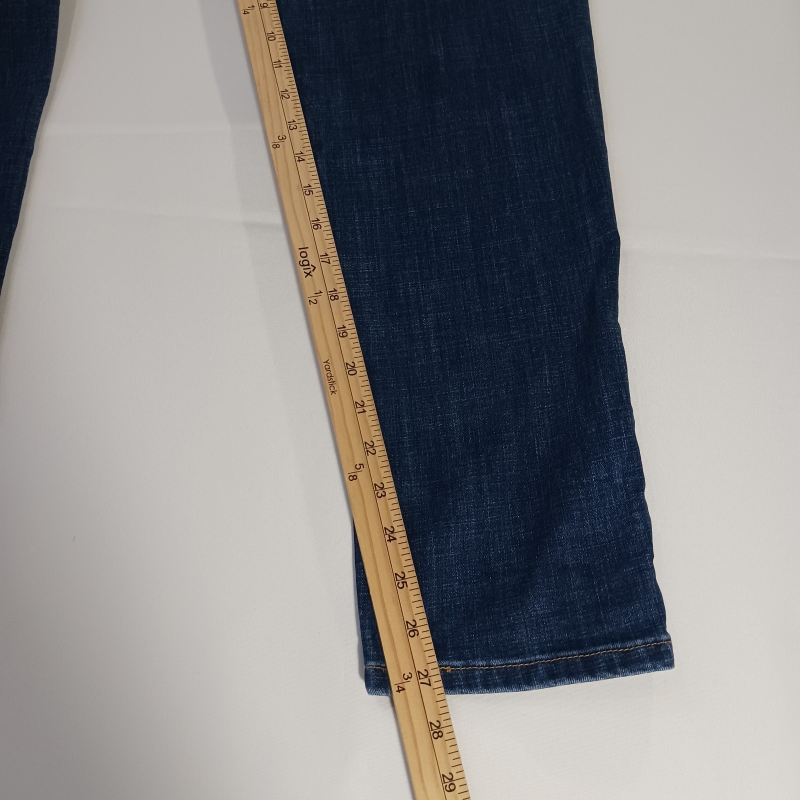 Levi’s Boyfriend Men’s Blue Cotton Blend Denim Jeans Size W30 L27 Fits (32×27)