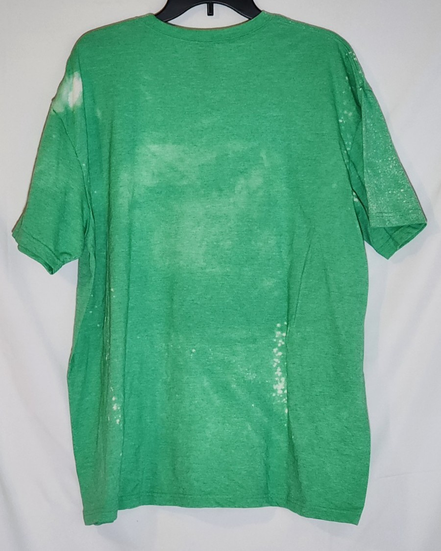 Lucky and Blessed Bleached St Patrick’s day Tee Size XL