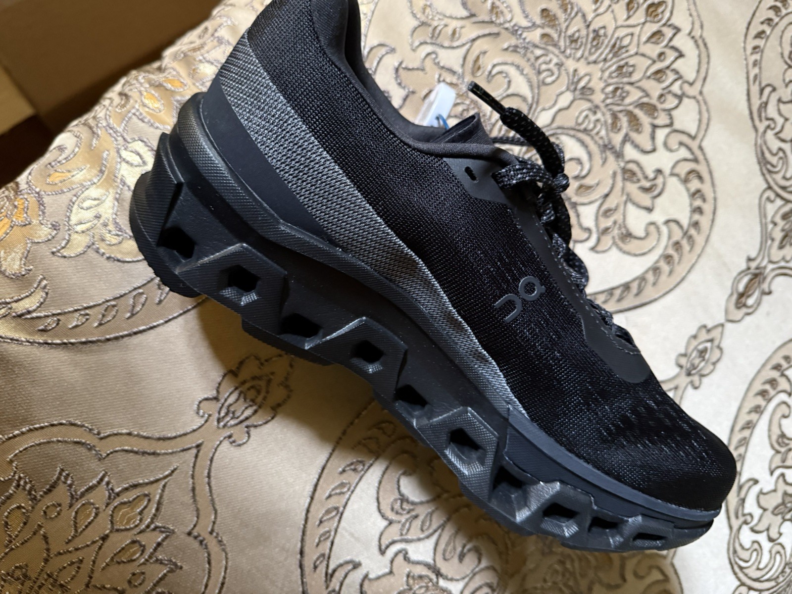 ON Cloudmonster 2 Women’s Black Running Shoes Sport Sneakers 3WE10110106