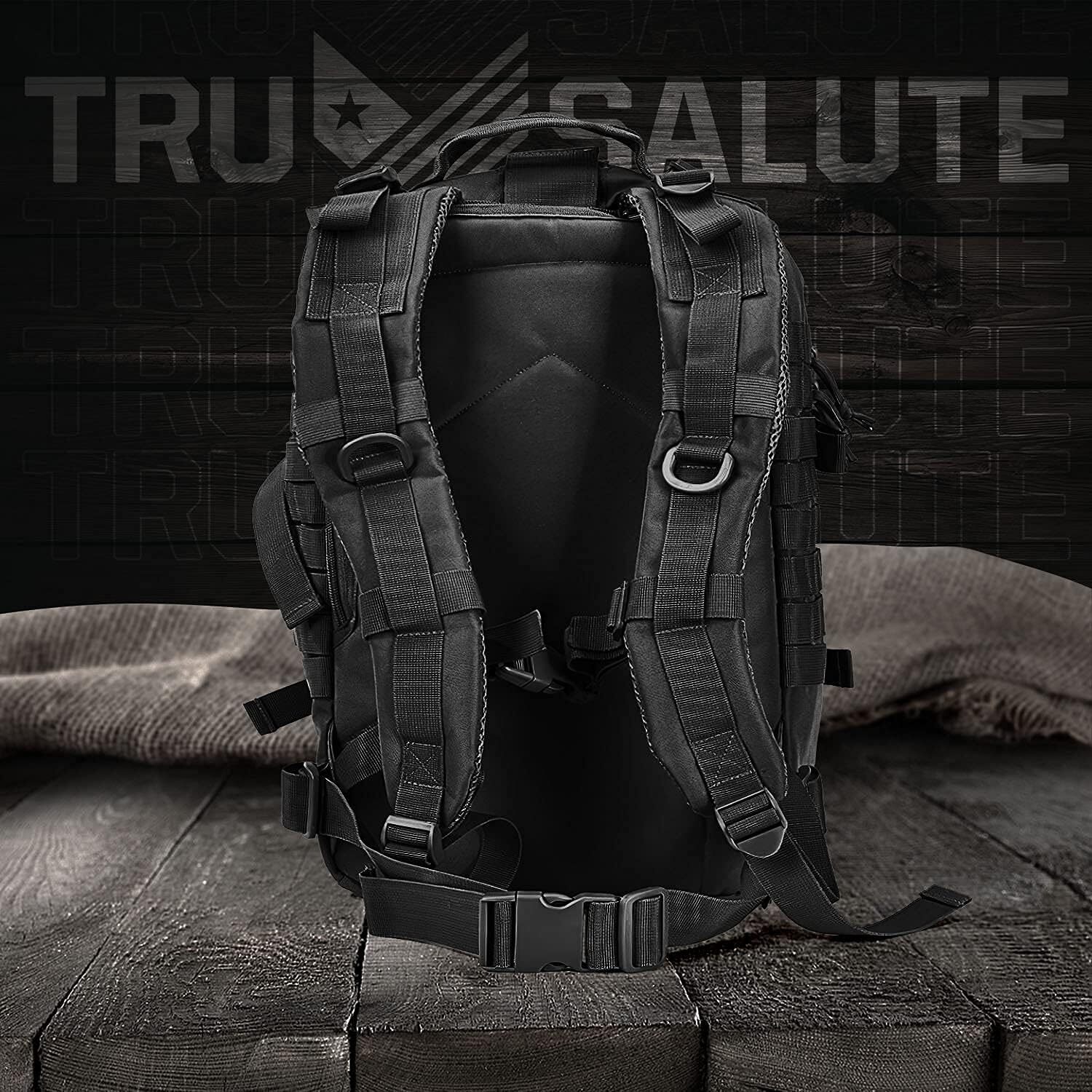 45L Large Military Tactical Backpack Army 3 Day Assault Pack Molle Bag Rucksack