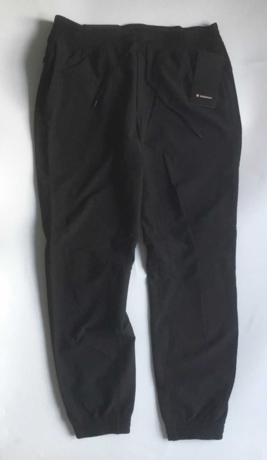 Lululemon Men’s License To Train Textured Jogger Pants LM5BFGS Black Size M REG