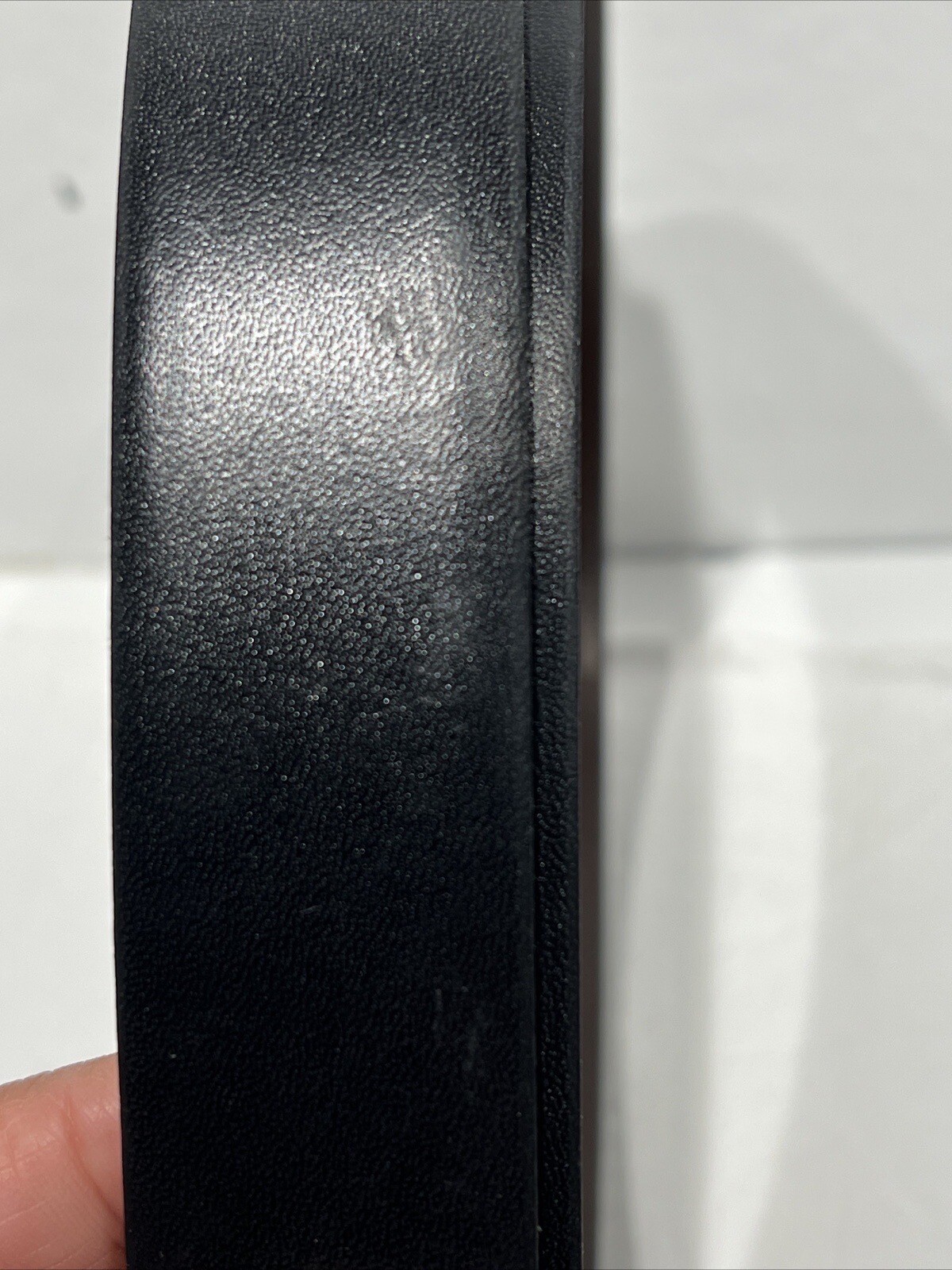Men’s 32 Geoffrey Beene Italy Leather Belt Reversible Brown Black Gold Hardware