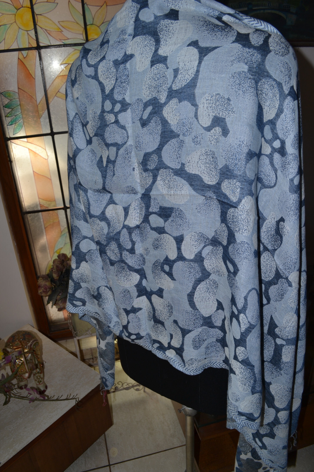 100% CASHMERE PASHMINA SHAWL ~ NEW BEAUTIFUL JAMAVAR STOLE ~ 16 DESIGNS CHOICE