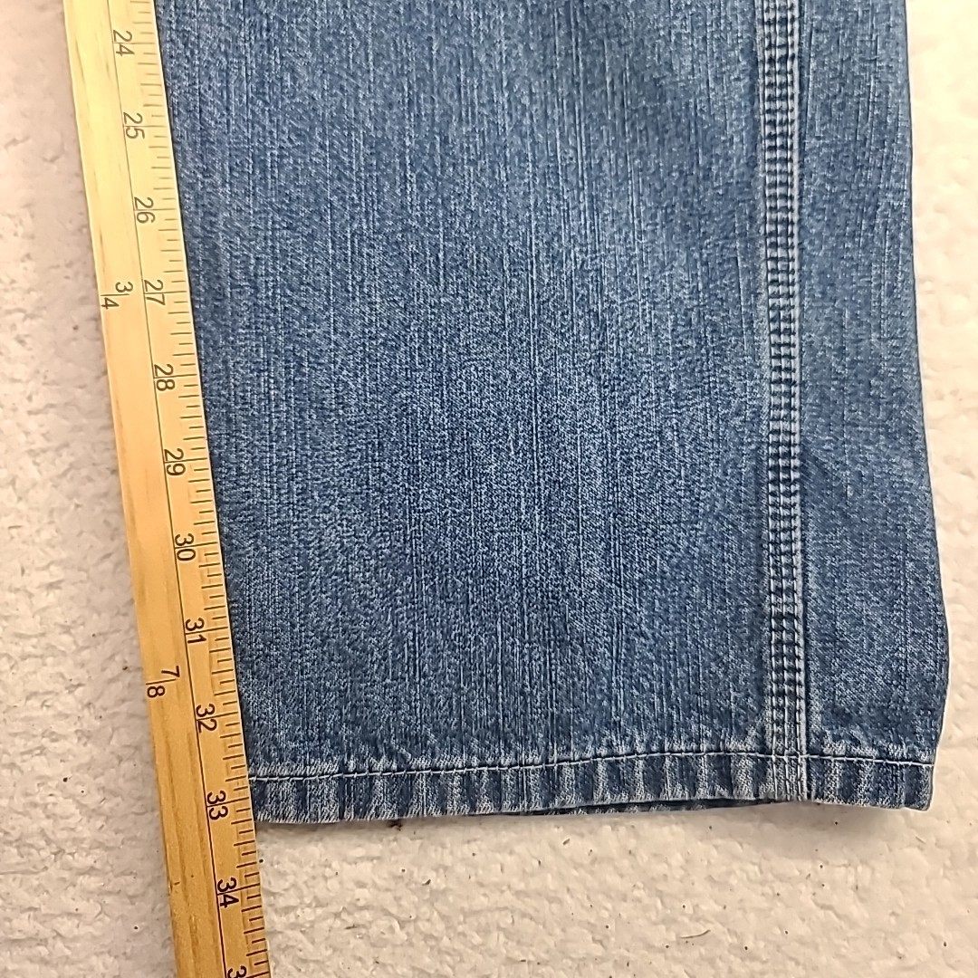 Key Carpenter Jeans Workwear Hammer Loop Rugged Blue Men’s 36×34 Gorpcore