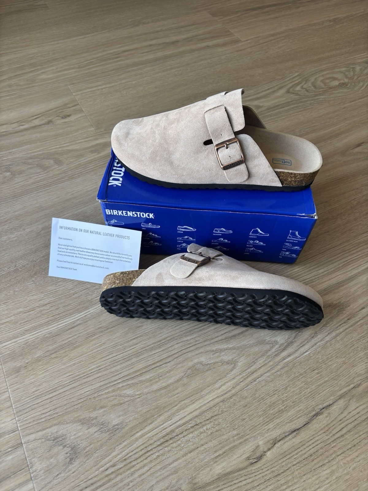 Birkenstock Boston – Taupe
