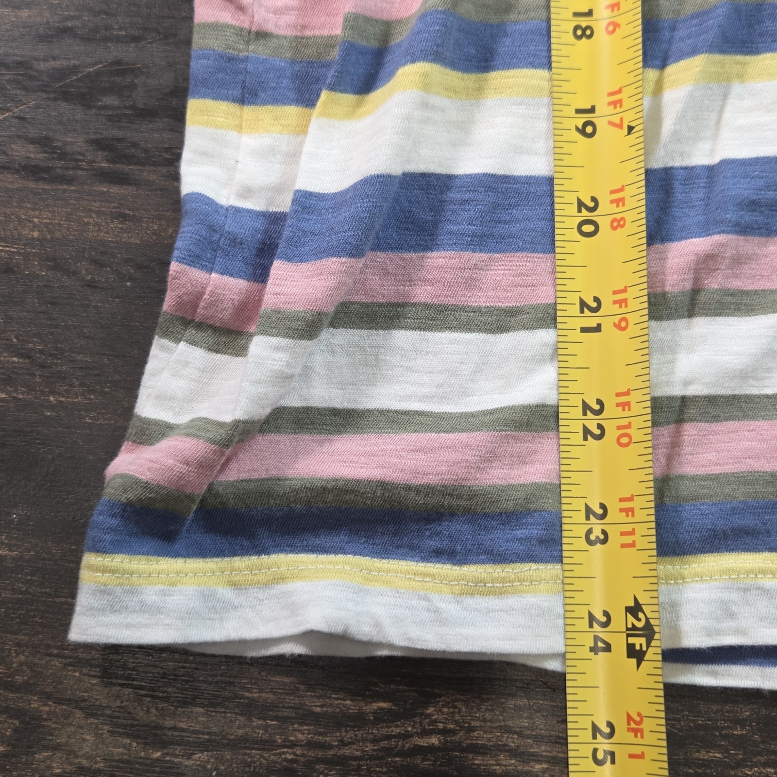 Caslon Multi-color Striped Lightweight Sleeveless Top Women’s Size Small *Notes