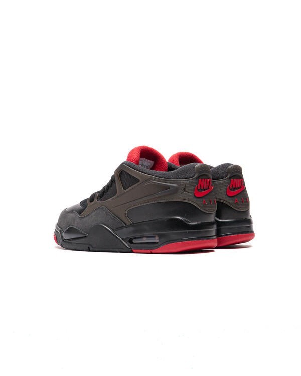 Nike Men’s Air Jordan 4 RM Bred Retro Black Red Sneakers FQ7939-060