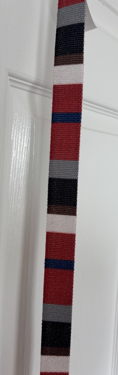 johnnie-O XXL Bowen Belt Multicolor Striped Adjustable Buckle Bandana Colorway