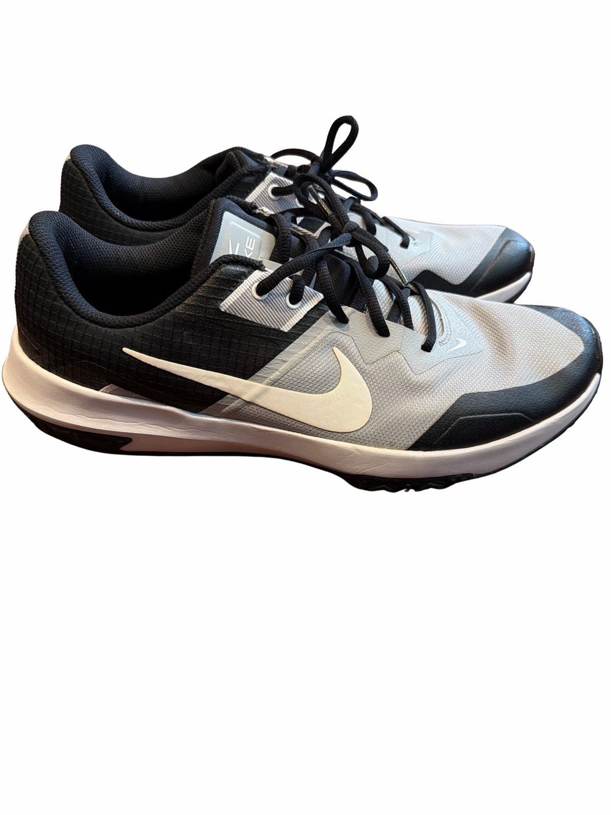 Nike Varsity Compete Tr 3 Men Training Sneaker Grey White Athletic Size 12