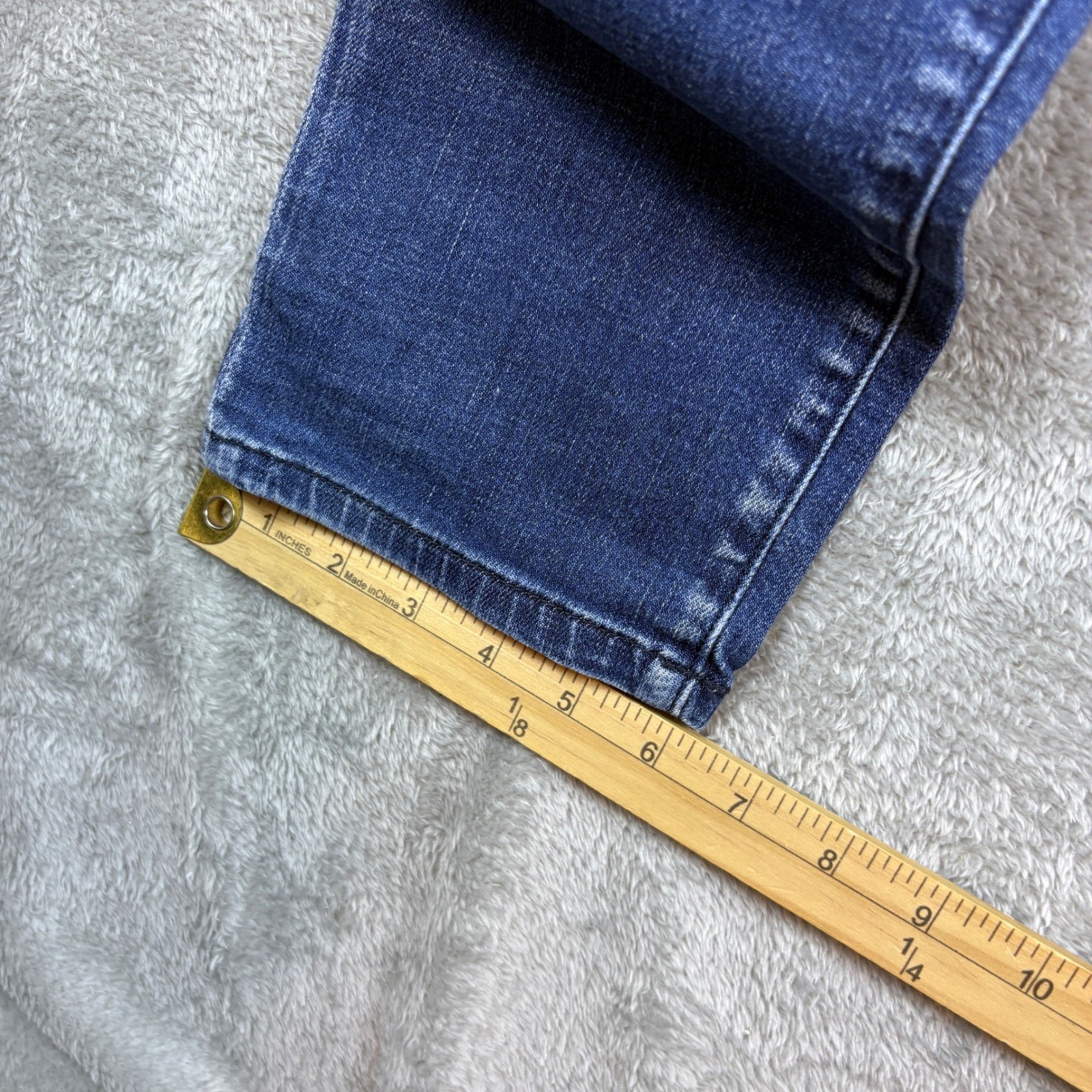 Kut from the Kloth Jeans Womens 6 (Fits 32×31) Catherine Boyfriend Blue Whisker