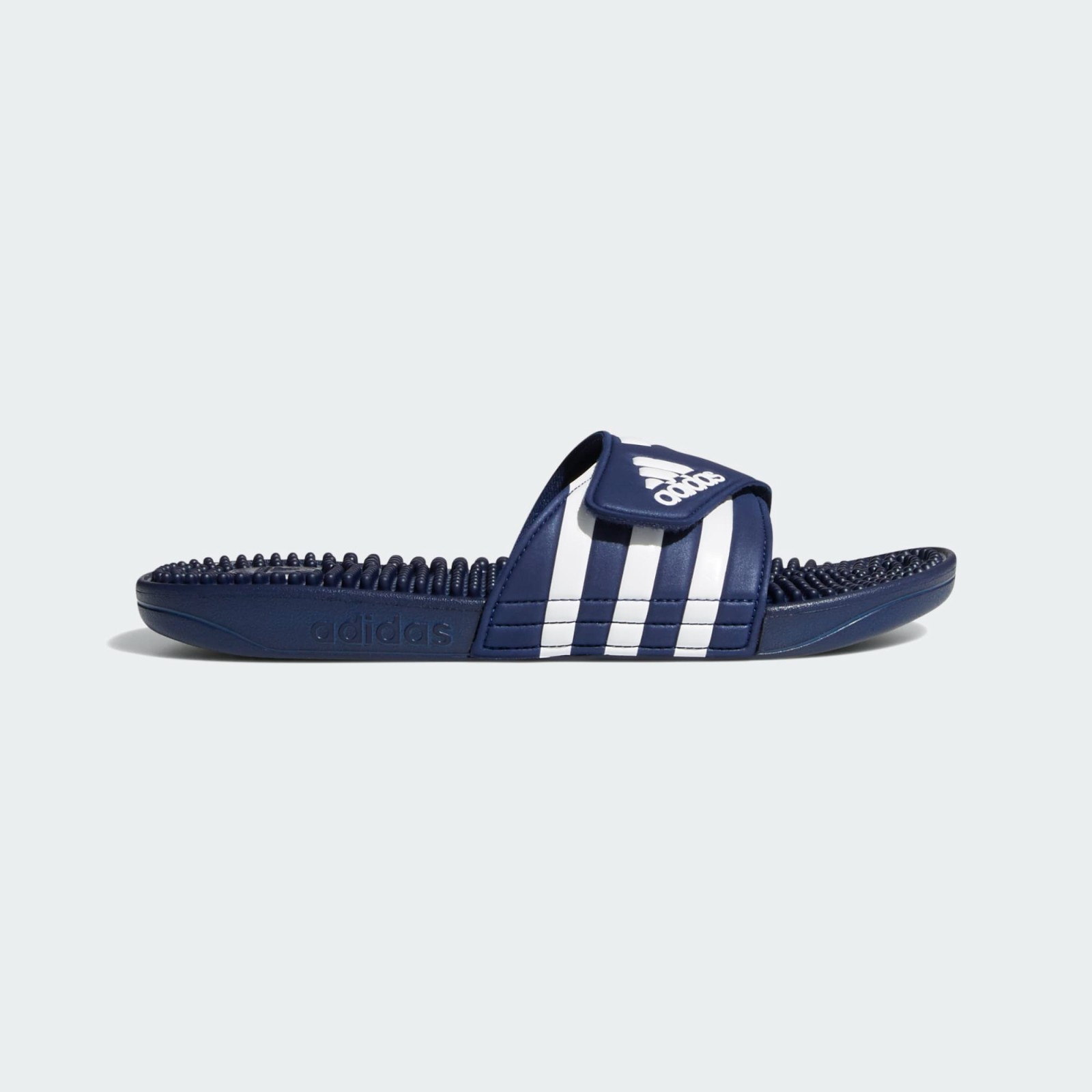 Adidas Adissage Men’s Slide Sandals Dark Blue/White Size: 11