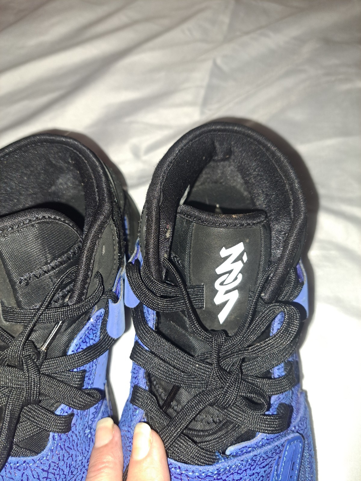 SIZE Y7. – Jordan Zion 2 “ONE NEVER DONE” HYPER ROYAL / BLACK