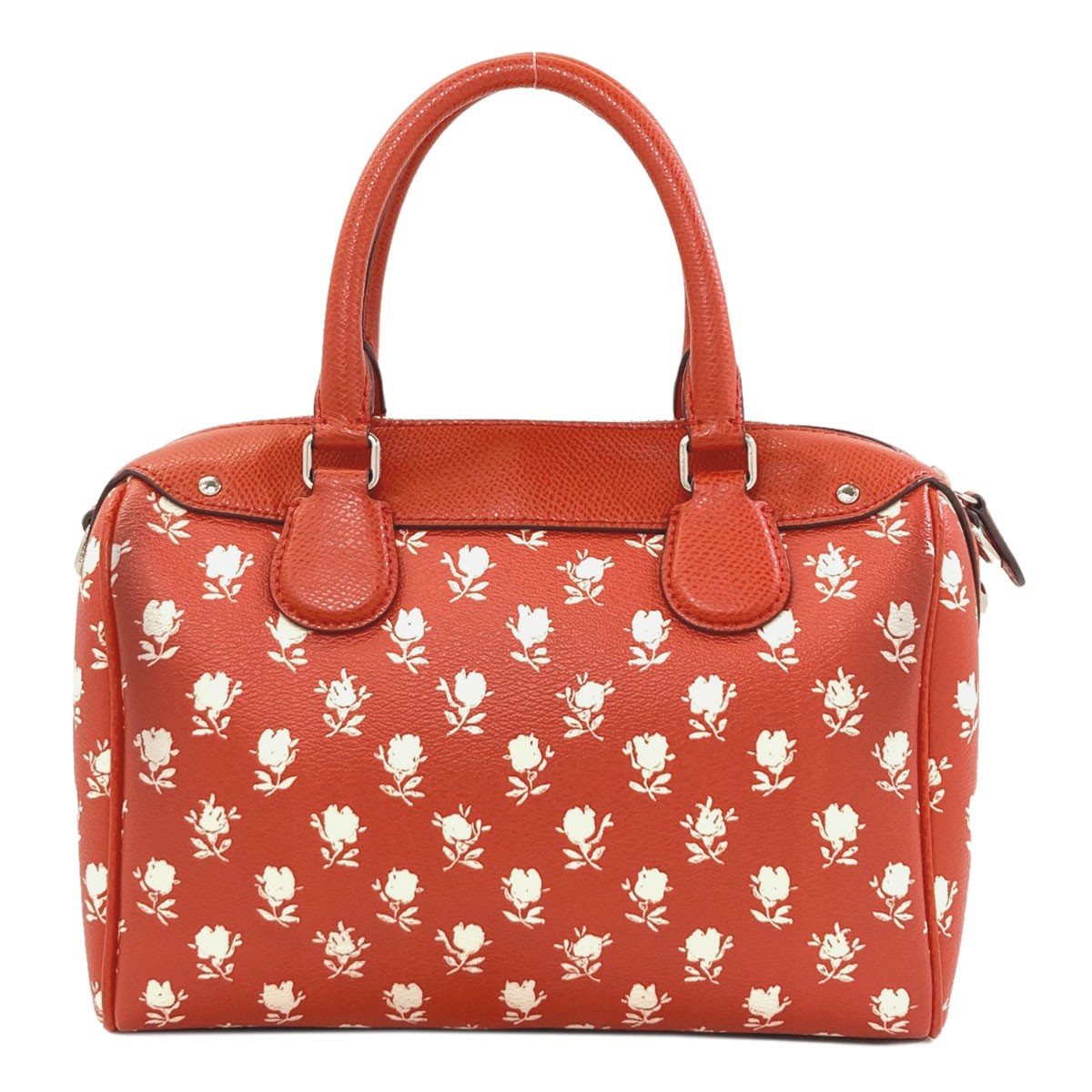 COACH F38160 Badlands Floral 2-Way Satchel Handbag PVC Ladies [Used]