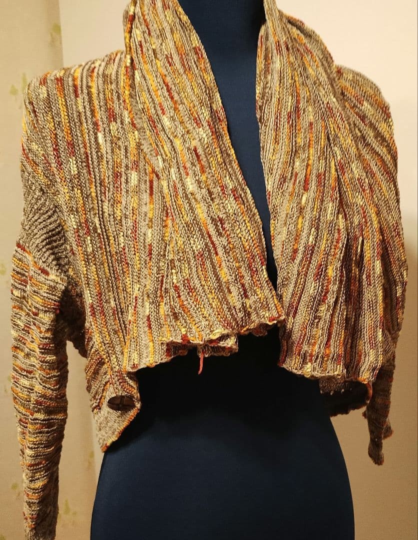 M.&KYOKO Multi-Stripe Long Sleeve Cardigan – Free Size