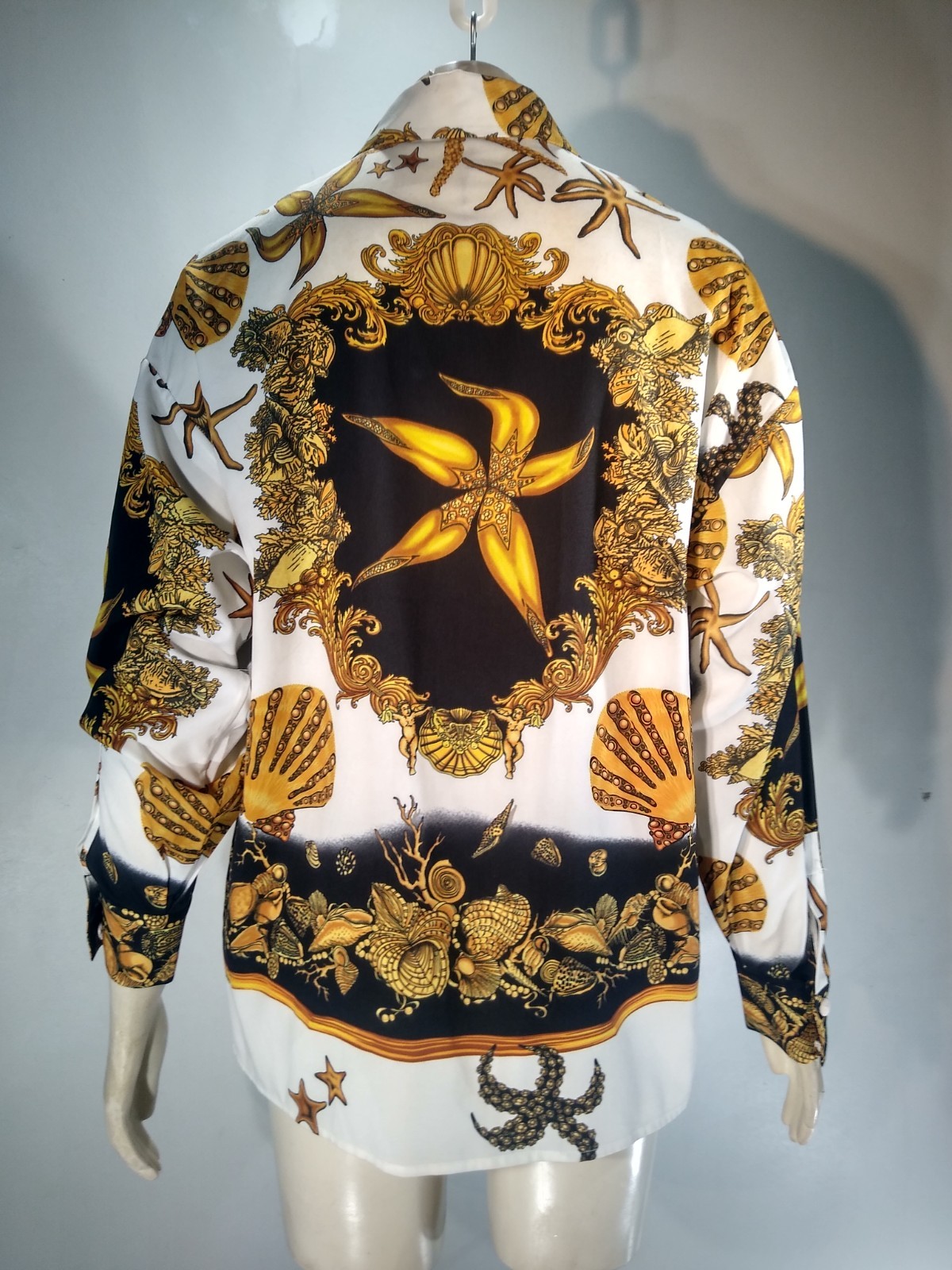 VERSACE Trésors de la Mér SHIRT, ICONIC Gianni Versace 1992 PRINT