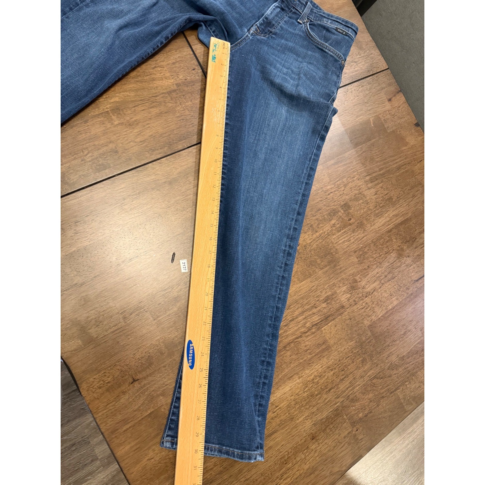 Mavi Jeans Zach Straight Leg Mens 30×32 Medium Wash Blue Denim Pants ASU10634