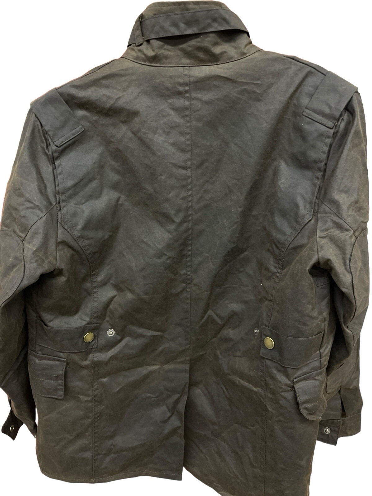 PEREGRINE Bexley Waxed Water Resistant Cotton Jacket Brown Choose Size NWT