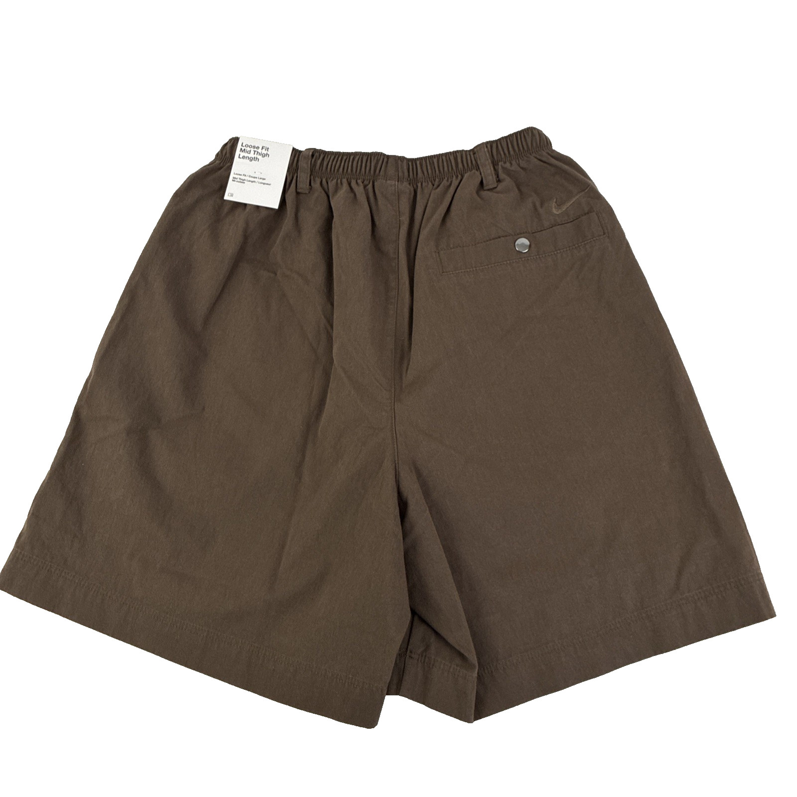 New Nike Life Camp Shorts Baroque Brown FN3216-237 Men’s Size XS NWT $85