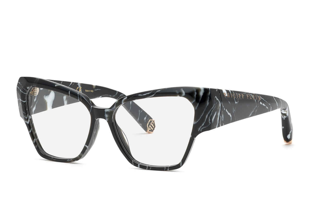 Philipp Plein VPP 100 Marbled Black Black-0z21 0z21 Size 55 Sunglasses