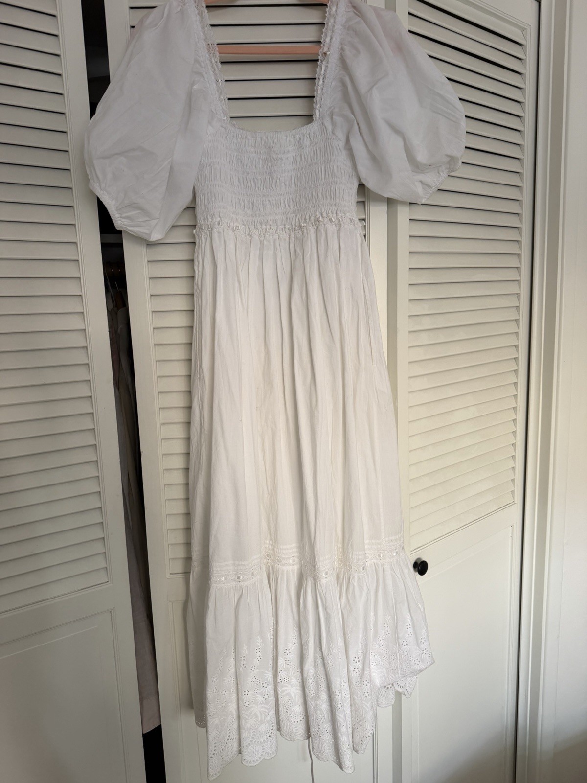 Christy Dawn Ricardo Dress White Size XS Midi Dress