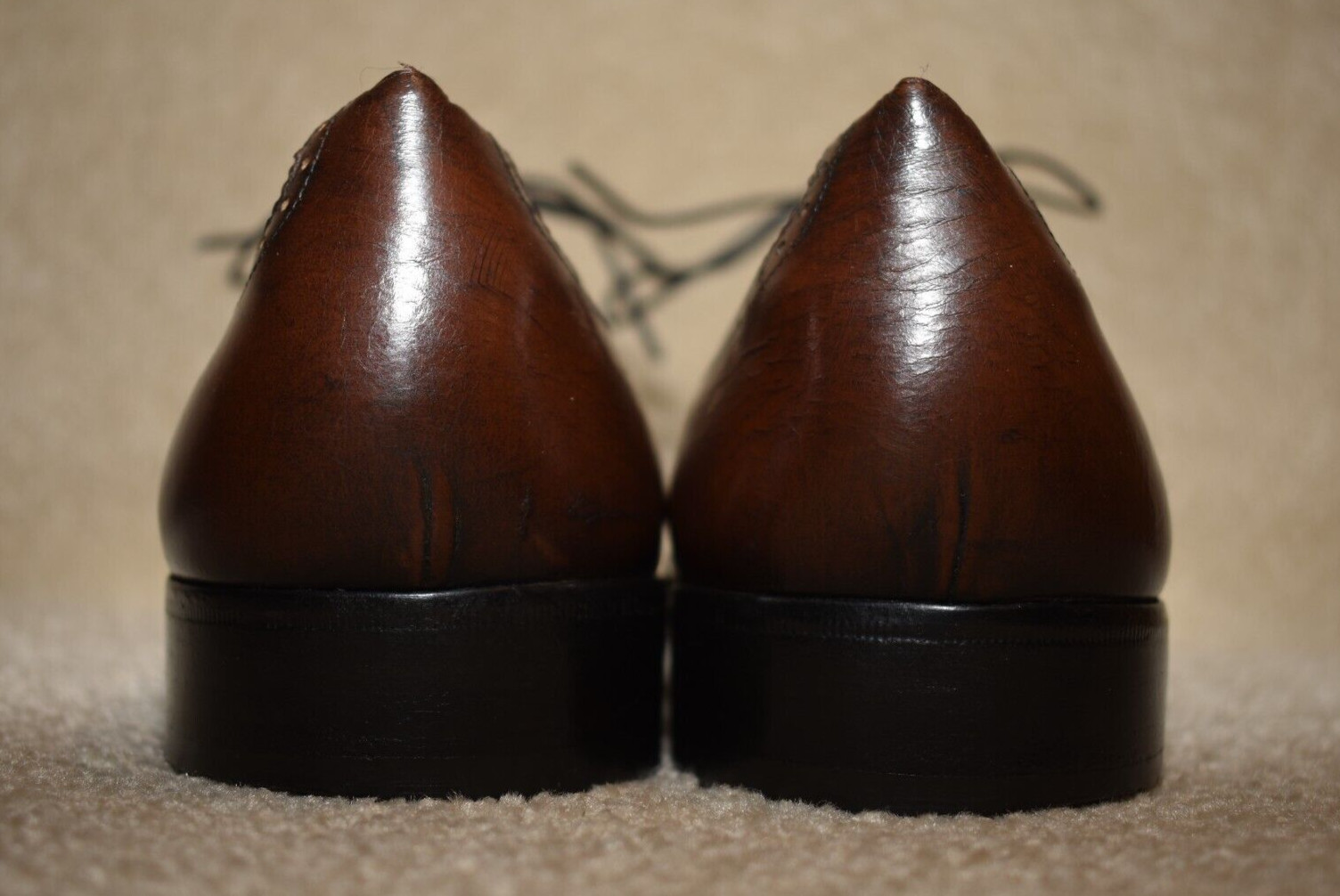 GORGEOUS SALVATORE FERRAGAMO “TWO TONE” ITALY MADE OXFORDS 10 D $895