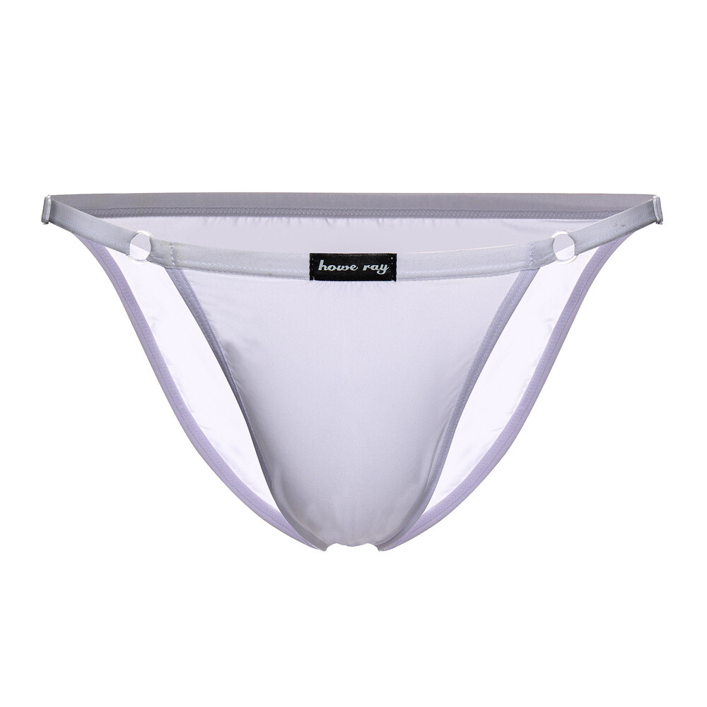 Men’s Sexy Underwear Briefs Breathable Ice Silk Adjustable Comfort Male Panties