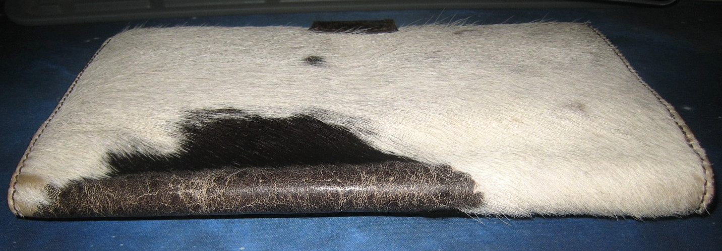 American Darling COWHIDE Hand Tooled Leather Womens Wallet – used good