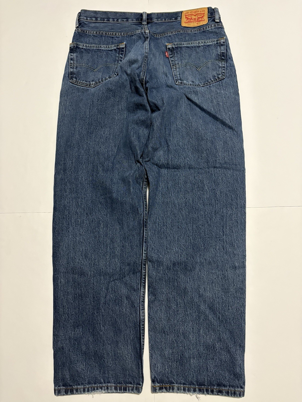 Levi’s 550 Relaxed Fit Jeans Men’s 36×32 Blue Denim Red Tab Casual Pants