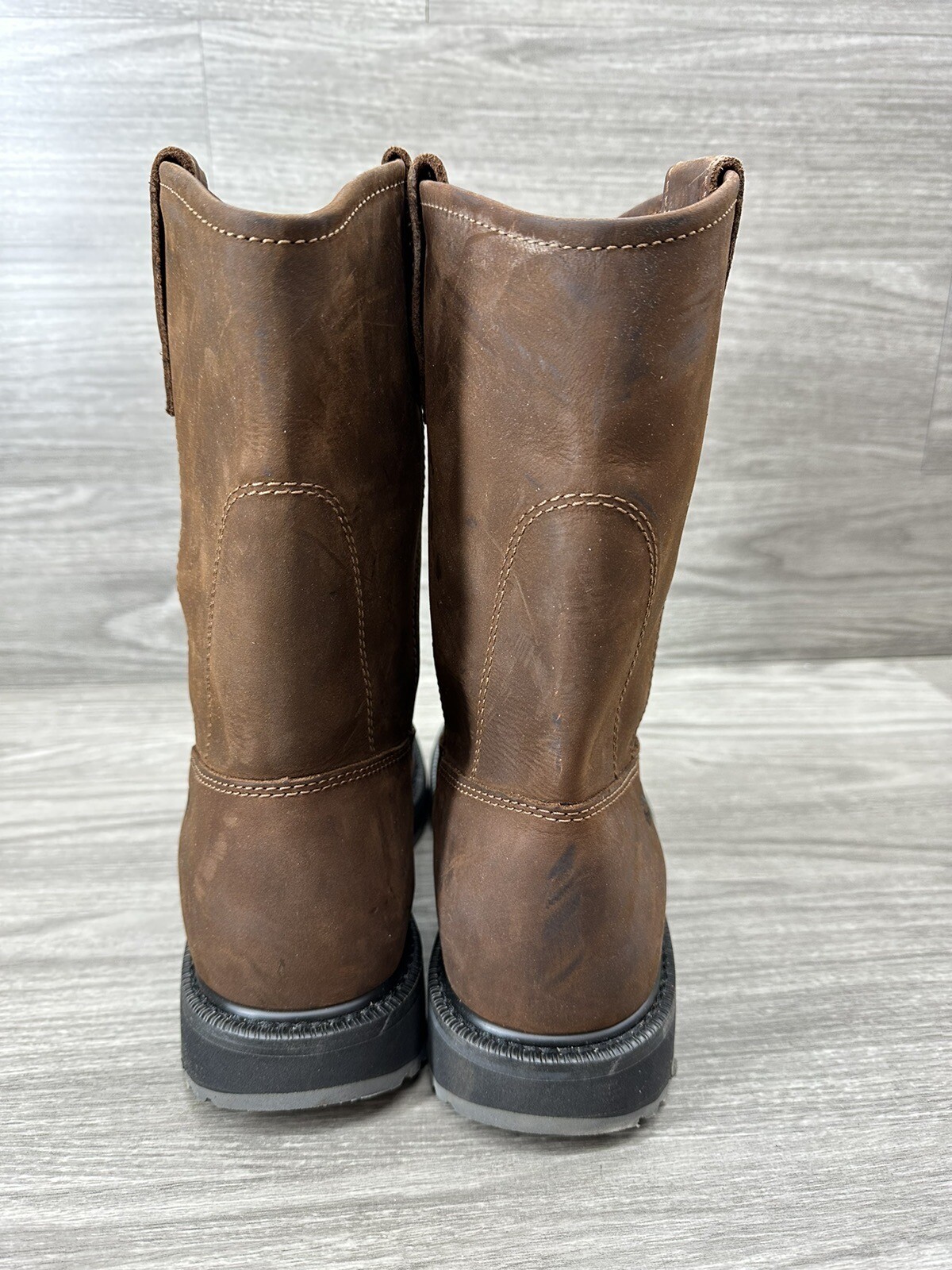WOLVERINE MEN’S DD WORK WELLINGTON Boots Soft toe Sz 11 (W04727)