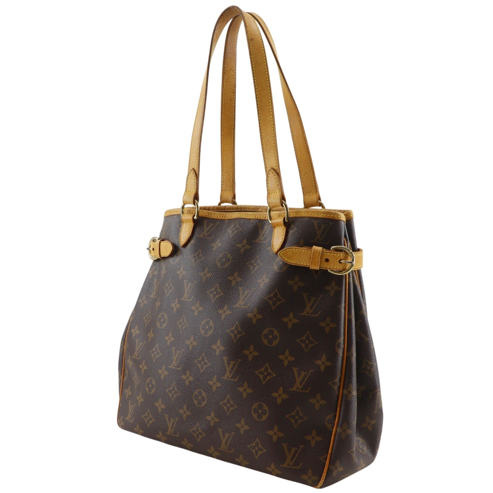 LOUIS VUITTON Batignolle Vertical Tote Bag M51153 Brown Monogram canvas Women