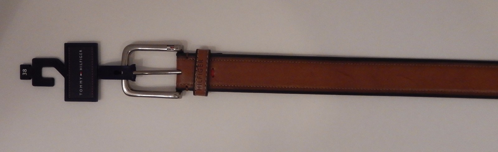GENUINE TOMMY HILFIGER LIGHT BROWN TAN MEN’S BELT SIZES: 32 34 36 38 40 42 $45