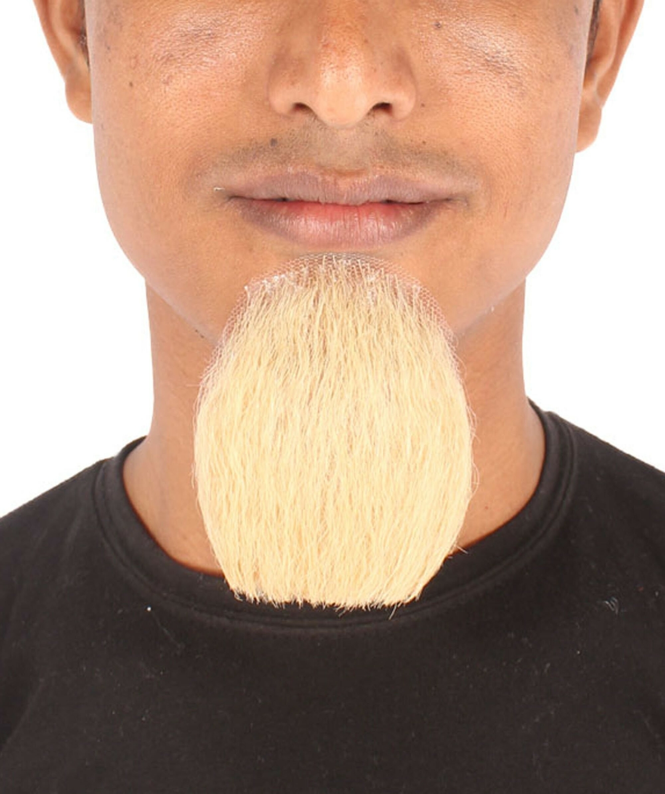 Men’s Goatee Synthetic Fiber with Human Hair Blend Beard, M-1275