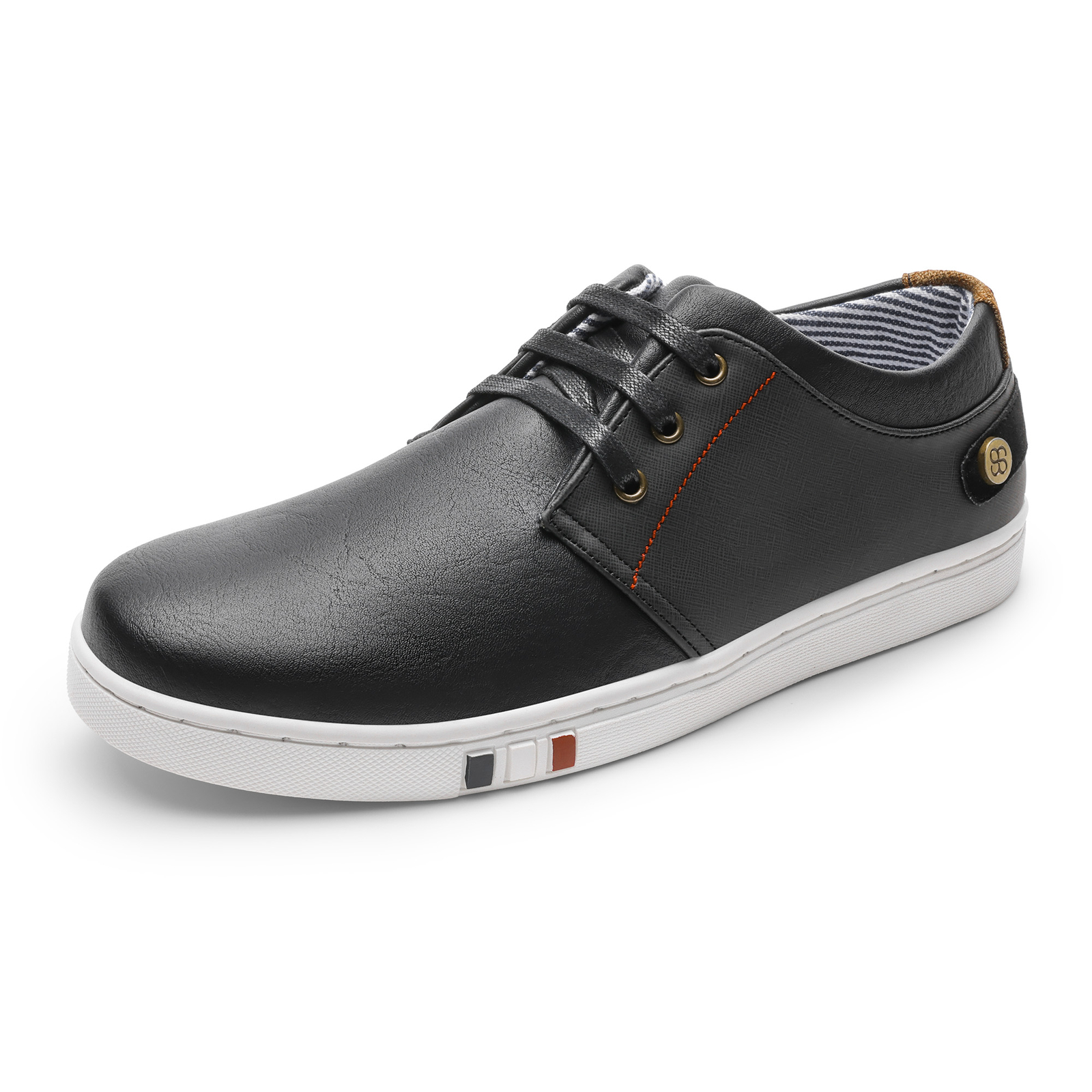 Men’s Fashion Sneakers Casual Shoes Soft PU Upper Lightweight Shoes Size 8-13