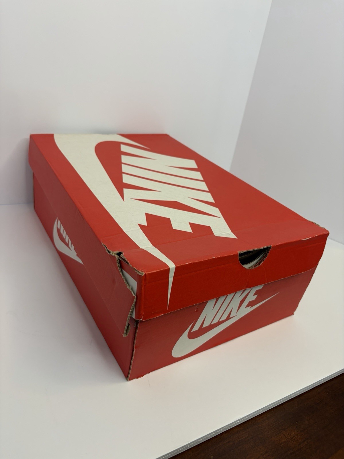 Nike Dunk High Retro High Top Colorblock Brown/White Lace Up Rubber XQ046FM0JB