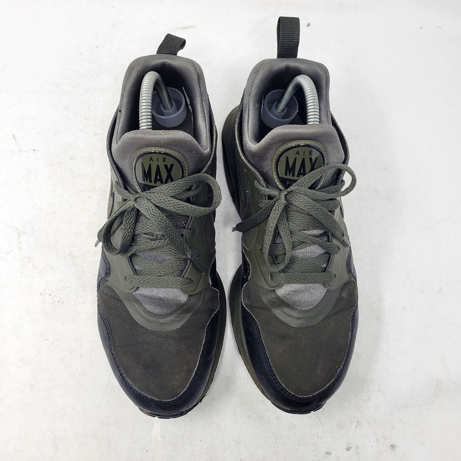Nike Air Max Prime SL Cargo Khaki Olive Green 876069-302 sz 8 Army Black Running