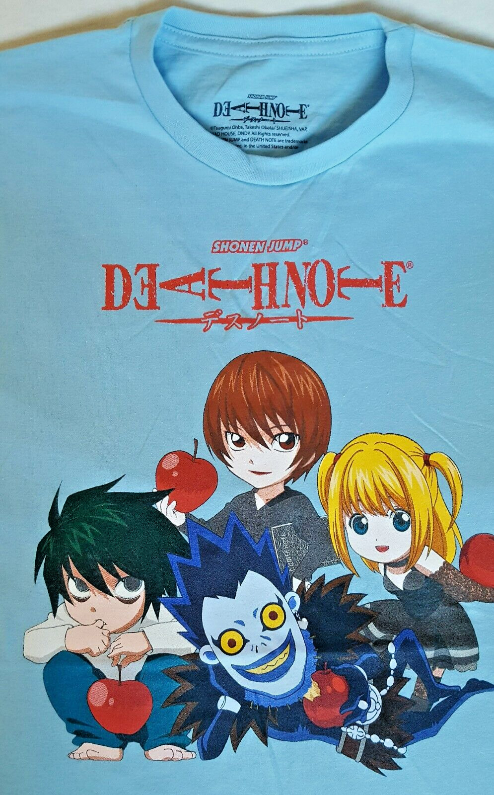 Shonen Jump~ Death Note~ Graphic Tee’s~2 colors To Choose~ Brand New