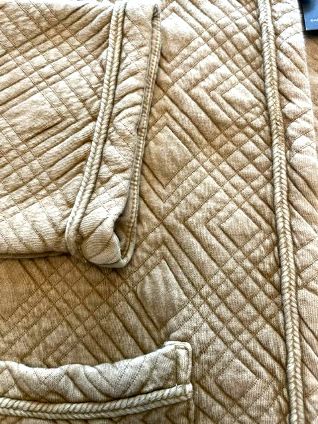 Banana Republic NWT Womens S Jacket Coatigan Quilted Caramel $110 Retail Box Cut