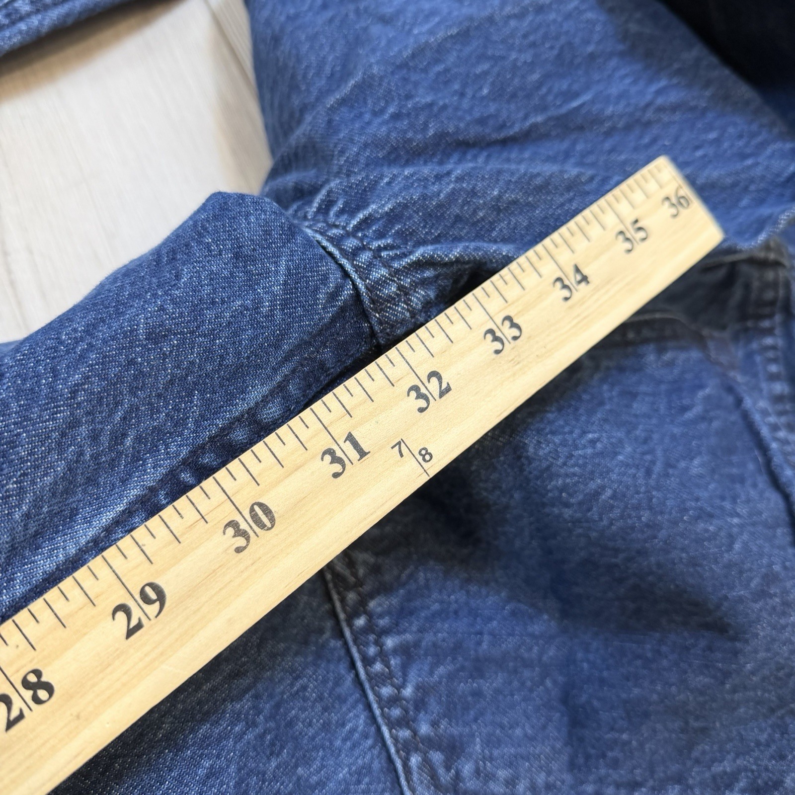 Abercrombie & Fitch 32/14L Denim The Loose High Rise Blue Jeans