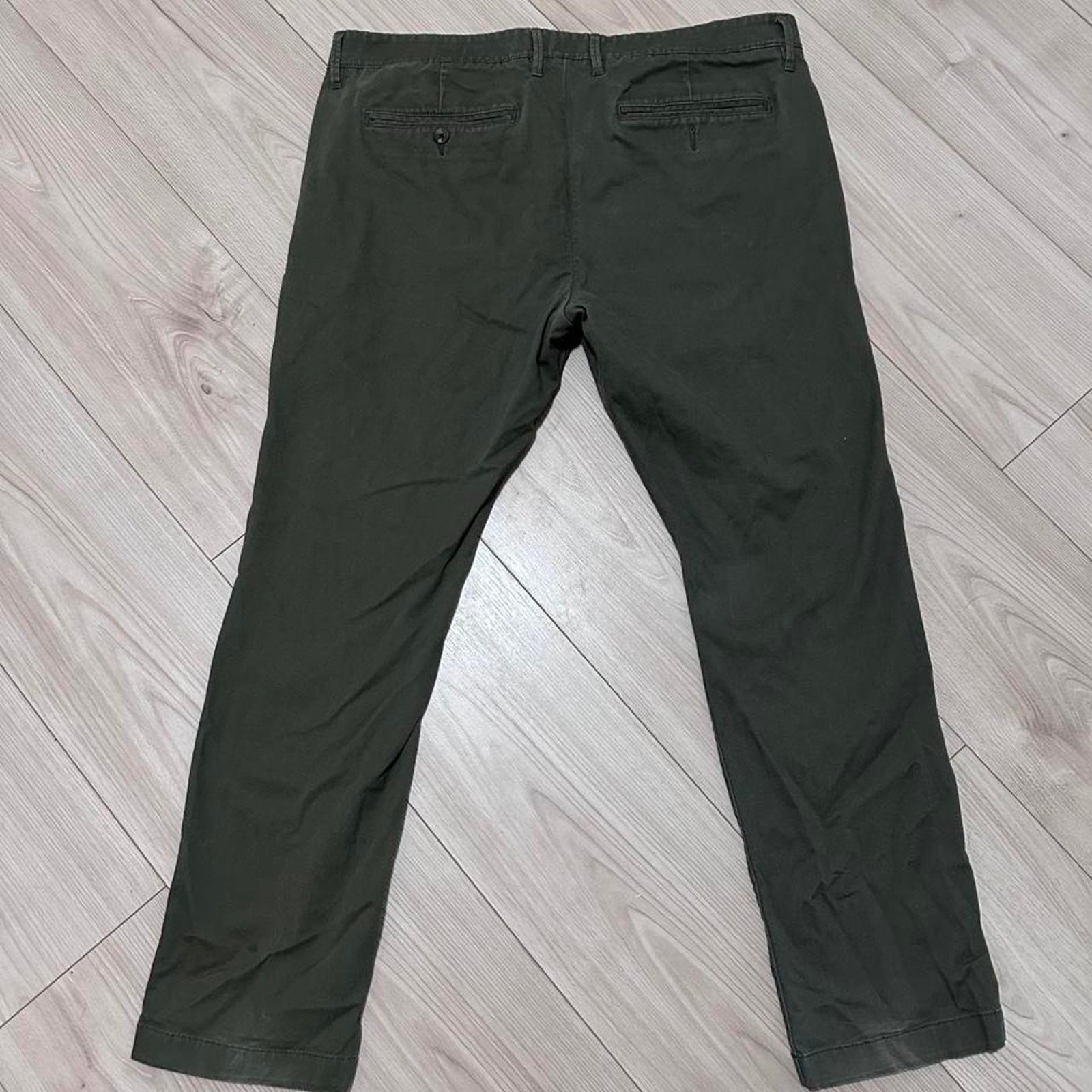 Goodfellow & Co Hennepin Slim Chino Pants Men’s 38×30 Olive Green