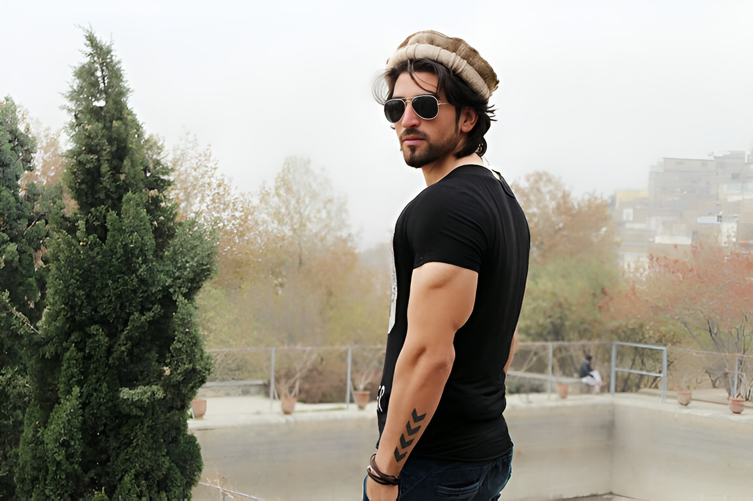 Handmade Pakol Cap – 100% Wool – Winter Warm Traditional Afghan Chitrali Hat