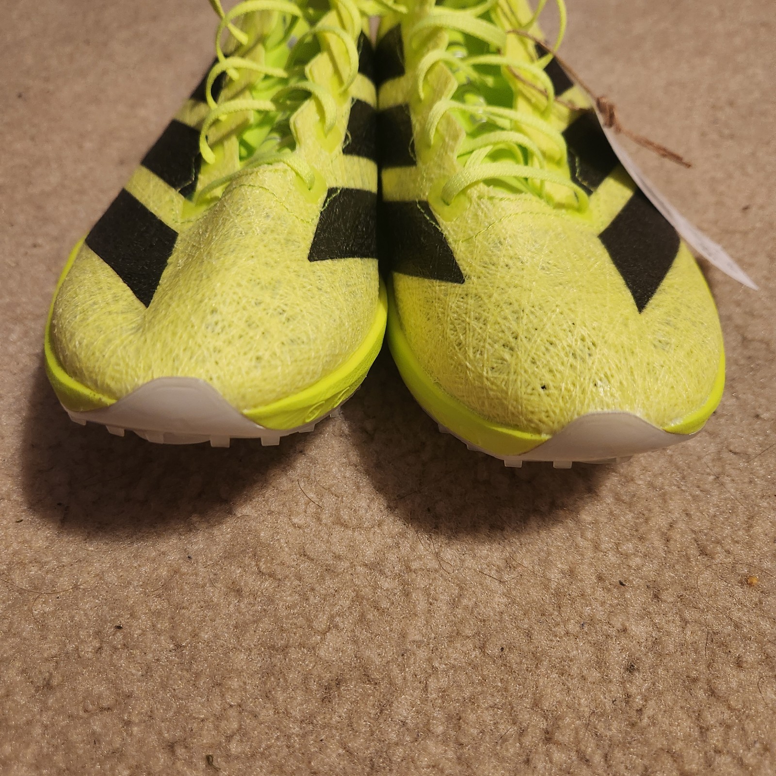 adidas Mens Cleats Size 9.5 Adizero Prime SP 3 Strung Lucid Lemon Black IH5800