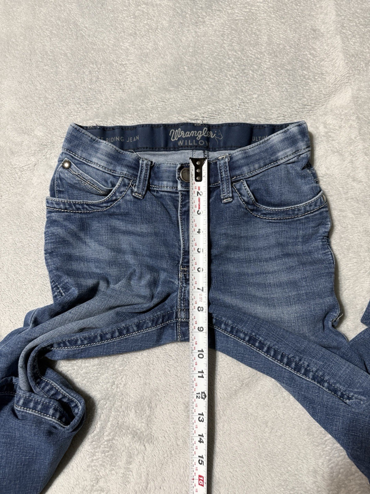 Wrangler Willow Ultimate Riding Womens 25×31.5 Jeans Bootcut Western Cowgirl
